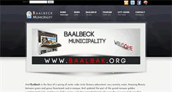 Desktop Screenshot of en.baalbak.org